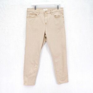 STAINED Nicole Miller Denim Women's Jeans Soho High Rise Ankle Skinny -12  33/26